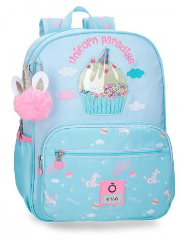 MOTXILLA ESCOLAR 38 CM. UNICORN PARADISE | 8447444013852