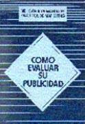 CÓMO EVALUAR SU PUBLICIDAD | 9788486251987 | MARKETING PUBLISHING