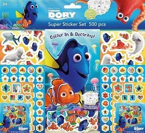 SÚPER SET DE PEGATINAS DE DORY | 8595593809359 | DIVERSOS AUTORS