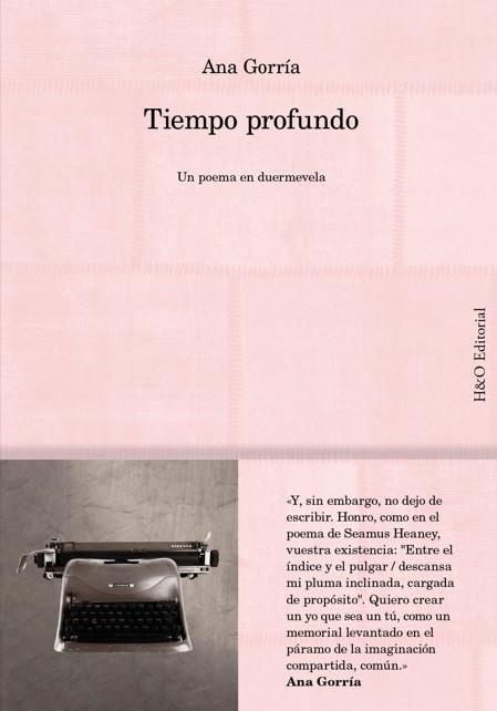 TIEMPO PROFUNDO | 9788412995664 | GORRÍA, ANA