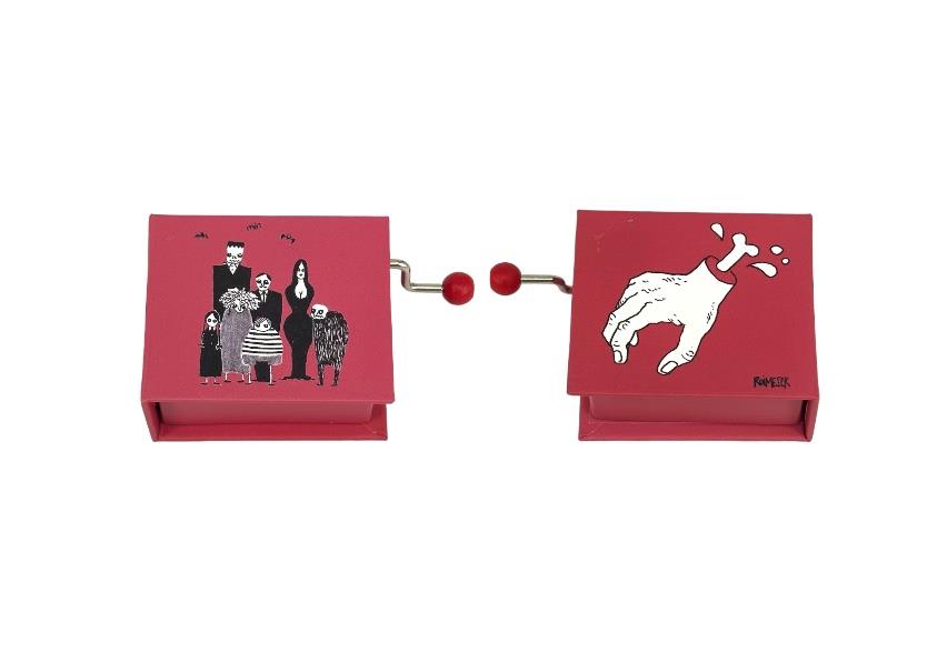 CAIXA MUSICAL - LA FAMILIA ADDAMS | 9999900013689