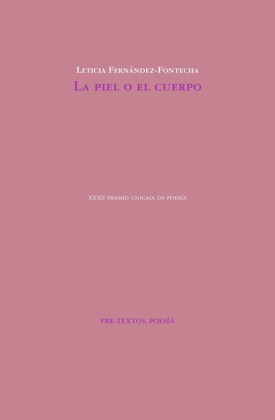 PIEL O EL CUERPO, LA | 9788417143411 | FERNANDEZ-FONTECHA, LETICIA