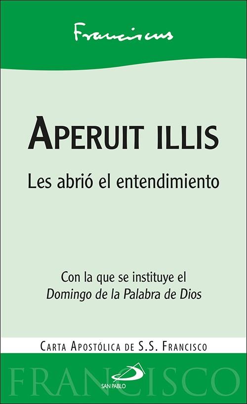 APERUIT ILLIS | 9788428558129 | PAPA FRANCISCO