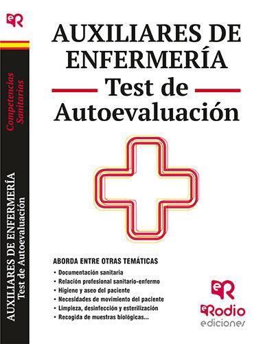 AUXILIARES DE ENFERMERÍA. TEST DE AUTOEVALUACIÓN. COMPETENCIAS SANITARIAS | 9788416266616 | AGLA TRABAJOS TECNICOS