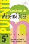 PUENTE 5 EP CUADERNO DE MATEMÁTICAS | 9788478874576