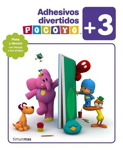 POCOYÓ. ADHESIVOS DIVERTIDOS +3 | 9788408154143 | ZINKIA ENTERTAINMENT, S. A.