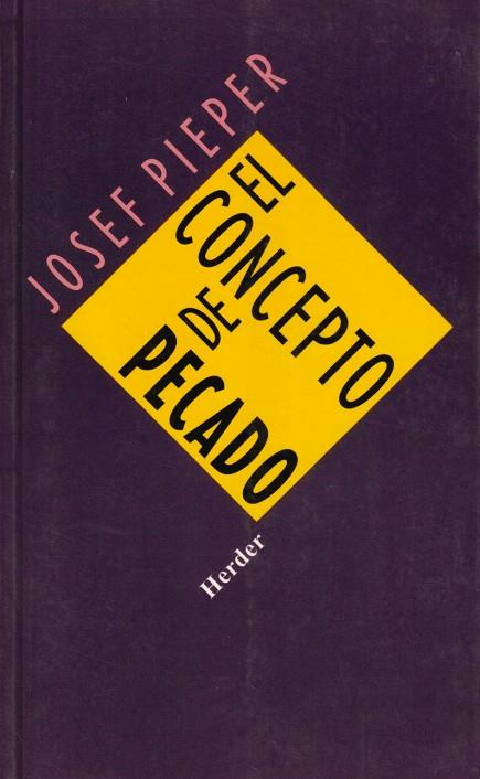 CONCEPTO DE PECADO, EL | 9788425407727 | PIEPER, JOSEF