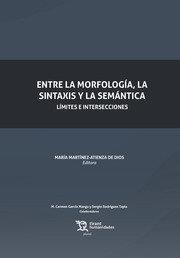 ENTRE LA MORFOLOGIA, LA SITAXIS Y LA SEMANTICA | 9788417973384 | MARTINEZ-ATIENZA DE DIOS, MARIA