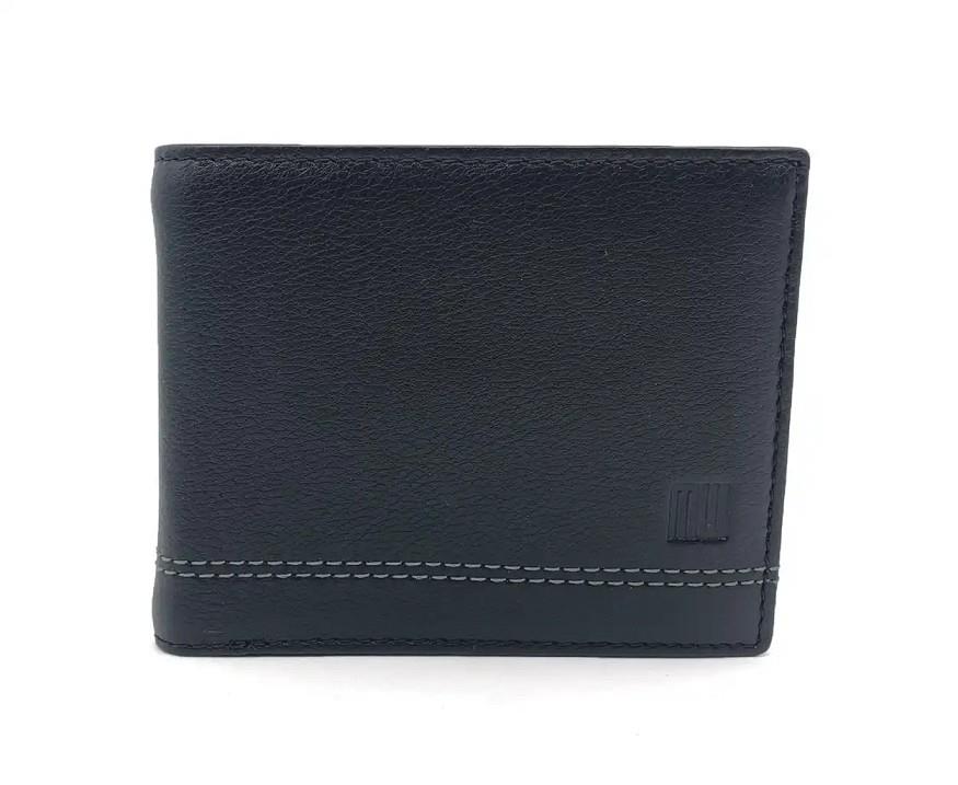 CARTERA PELL HOME NEGRE COSITS BLANCS MW | 9999900030022