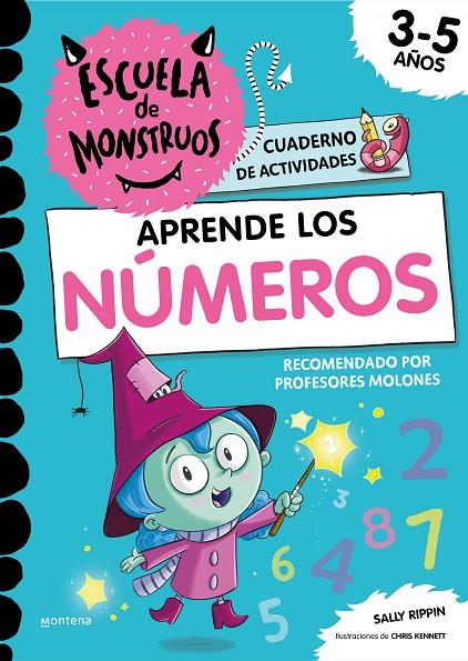 APRENDER LOS NÚMEROS EN LA ESCUELA DE MONSTRUOS (APRENDER A LEER EN LA ESCUELA DE MONSTRUOS) | 9788419085894 | RIPPIN, SALLY