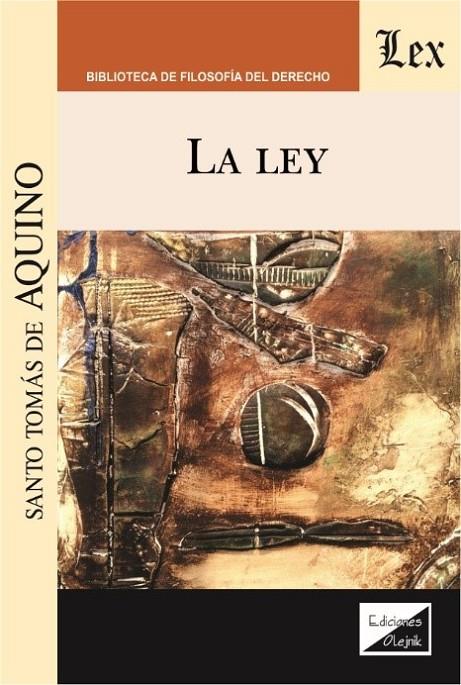 LEY, LA (Santo Tomas de Aquino) | 9789563927436 | SANTO TOMAS DE AQUINO