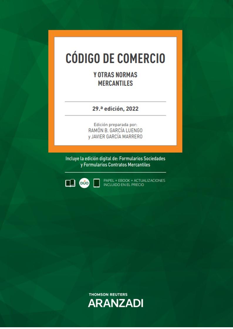 CODIGO DE COMERCIO | 9788413919485 | GARCÍA LUENGO, RAMÓN B./GARCÍA MARRERO, JAVIER
