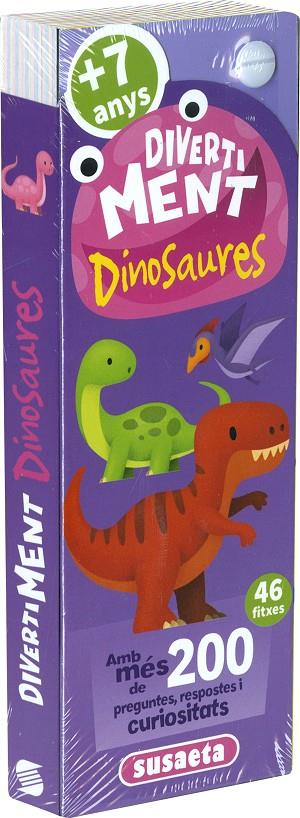 DIVERTI MENT. DINOSAURES + 7 ANYS | 9788467798814