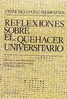 REFLEXIONES SOBRE EL QUEHACER UNIVERSITARIO | 9788431310585