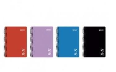 AGENDA A5 ENRI S/V PLASTIC DIF COLORS | 8427291084885