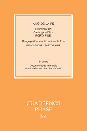 AÑO DE LA FE. CARTA APOSTÓLICA "PORTA FIDEI" | 9788498055412 | BENEDICTO  XVI