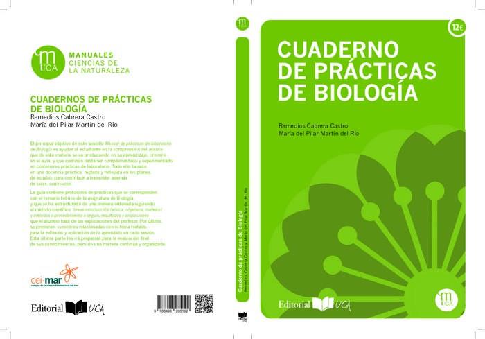 CUADERNO DE PRÁCTICAS DE BIOLOGÍA | 9788498285192 | CABRERA CASTRO, REMEDIOS / MARTÍN DEL RÍO, MARÍA DEL PILAR