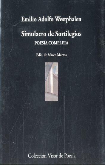 SIMULACRO DE SORTILEGIOS | 9788475227603 | WESTPHALEN, EMILIO ADOLFO