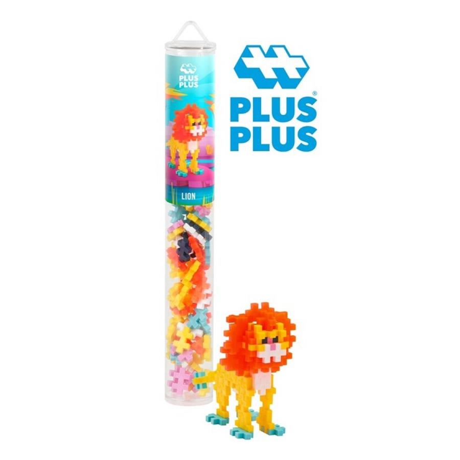 TUBO PLUS-PLUS LEÓN MIX 100PCS | 5710409110013 | PLUS PLUS