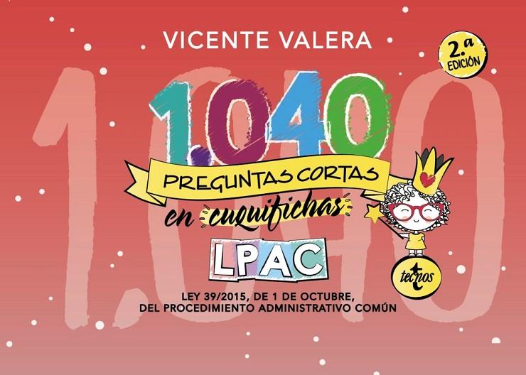 1040 PREGUNTAS CORTAS EN «CUQUIFICHAS» LPAC | 9788430977796 | VALERA, VICENTE