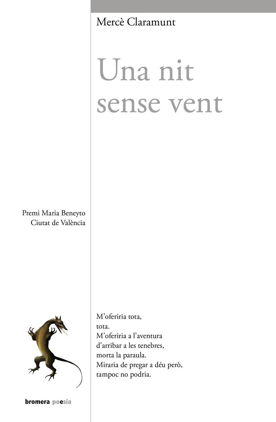 NIT SENSE VENT, UNA | 9788413581576 | CLARAMUNT I DIEGO, MERCÉ