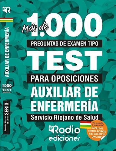 AUXILIAR DE ENFERMERÍA DEL SERVICIO RIOJANO DE SALUD. MÁS DE 1.000 PREGUNTAS TIPO TEST PARA OPOSICIONES. | 9788417661175 | VARIOS AUTORES