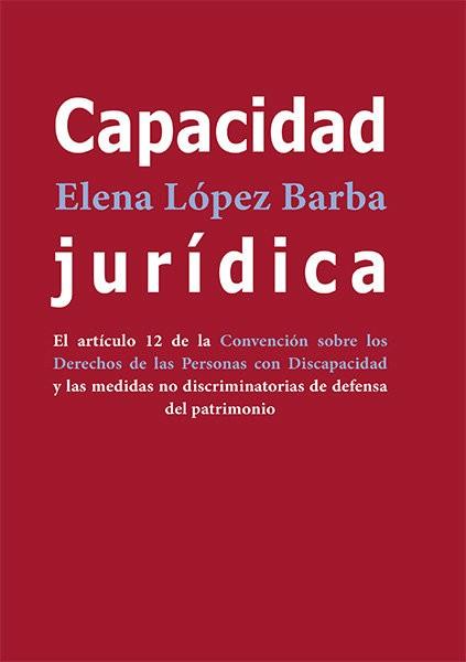 CAPACIDAD JURIDICA | 9788413248646 | LOPEZ BARBA, ELENA