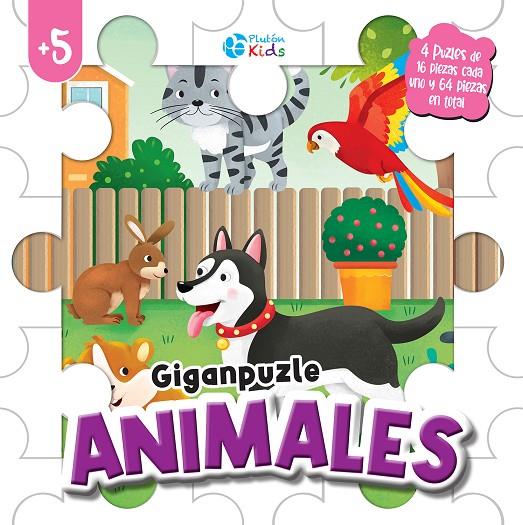 GIGANPUZLE : ANIMALES | 9788419651884 | VARIOS AUTORES