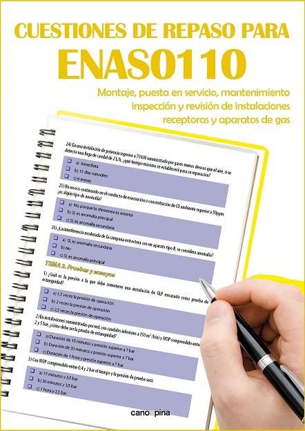 CUESTIONES DE REPASO PARA ENAS0110 | 9788417119805