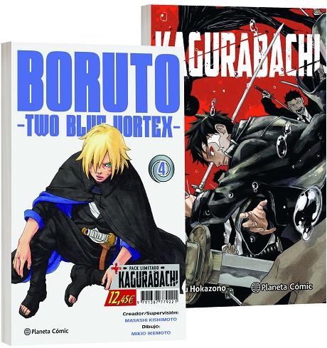 BORUTO TWO BLUE VORTEX 04  + KAGURABACHI 01 (PACK ESPECIAL) | 9791387779221 | VARIOS AUTORES