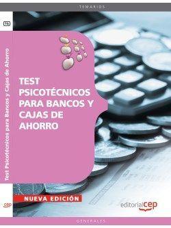 TEST PSICOTÉCNICOS PARA BANCOS Y CAJAS DE AHORRO | 9788468125787 | SIN DATOS