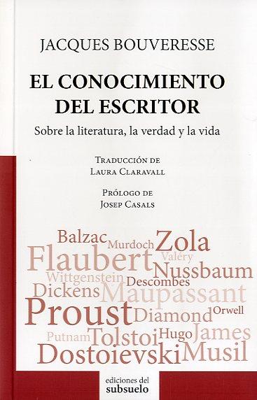CONOCIMIENTO DEL ESCRITOR, EL | 9788493942687 | BOUVERESSE, JACQUES