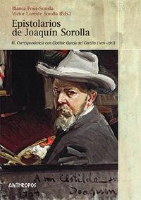 EPISTOLARIOS DE JOAQUIN SOROLLA III | 9788476589212 | PONS-SOROLLA, VICTOR LORE