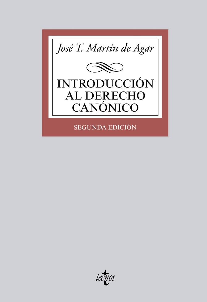 INTRODUCCIÓN AL DERECHO CANÓNICO | 9788430962075 | MARTÍN DE AGAR, JOSÉ T.