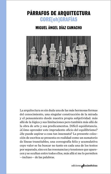 PÁRRAFOS DE ARQUITECTURA | 9788494474361 | DIAZ CAMACHO, MIGUEL ANGEL
