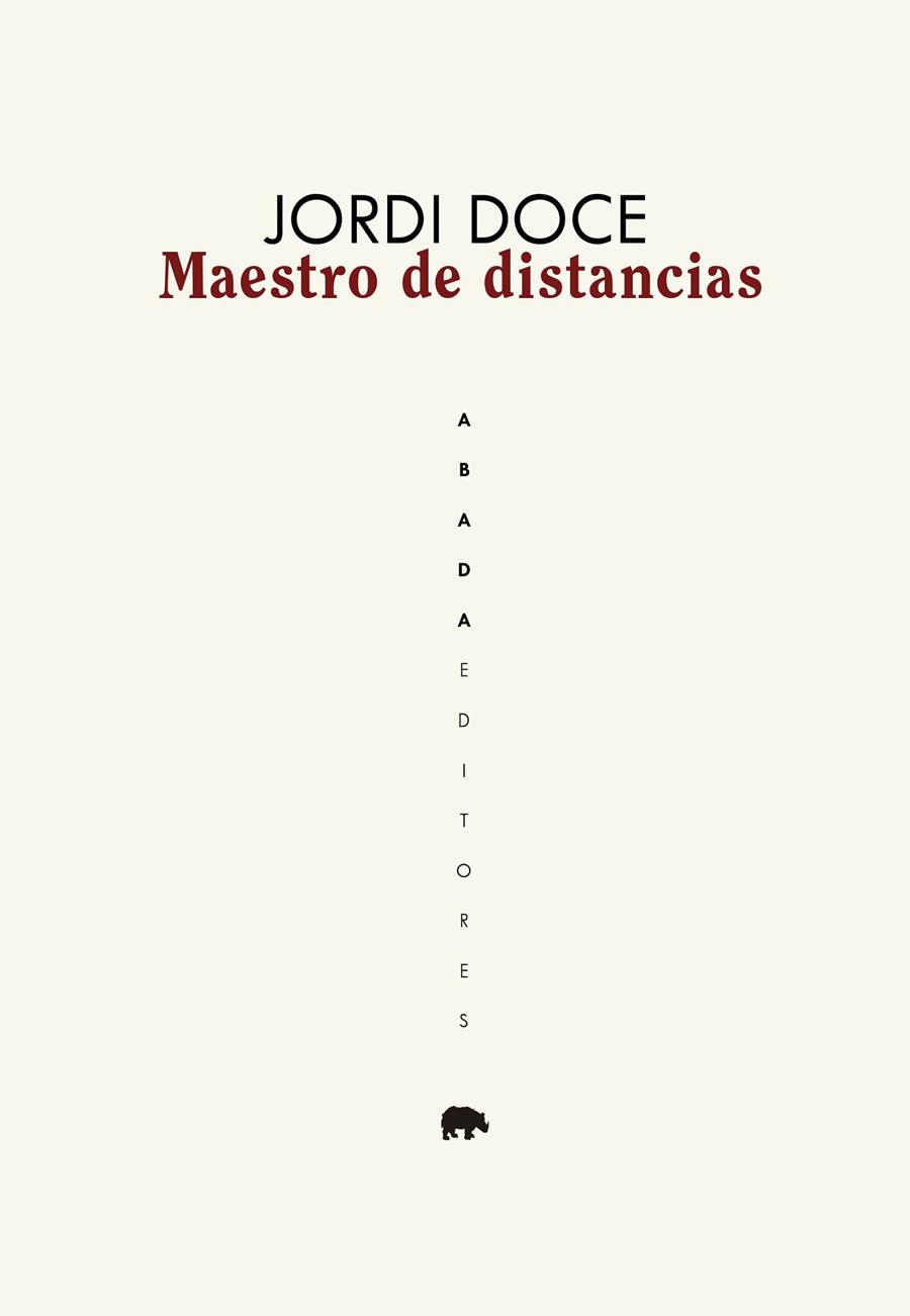 MAESTRO DE DISTANCIAS | 9788419008138 | DOCE CHAMBRELÁN, JORDI