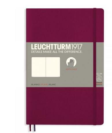 NOTEBOOK PAPERBACK B6 TAPA BLANDA LISO PORT RED | 4004117551772