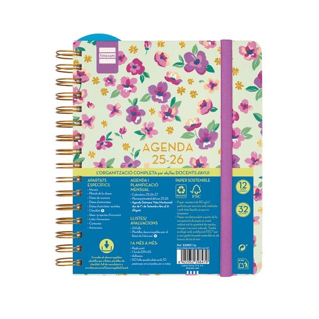AGENDA ESPIRAL DOBLE DOCENT MAGIS.DESIGN1/4SVH25-26 LILAC | 8422952398479