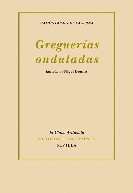 GREGUERIAS ONDULADAS | 9788484727088 | GOMEZ DE LA SERNA, RAMON