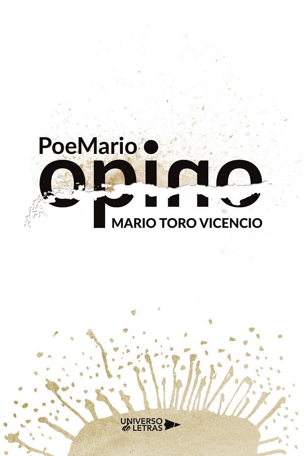 OPINO | 9788418385957 | TORO VICENCIO, MARIO