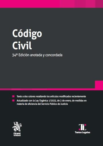 CÓDIGO CIVIL - 34ED. | 9791370593438 | BLASCO GASCÓ, FRANCISCO DE P.