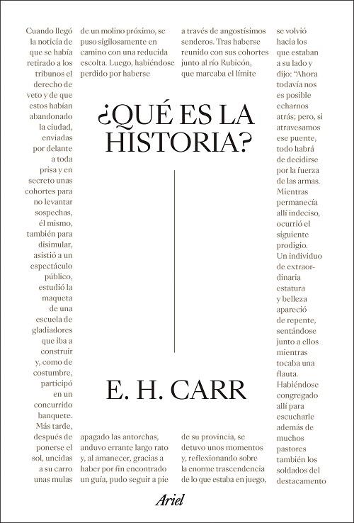 QUÉ ES LA HISTORIA? | 9788434438491 | CARR, E. H.