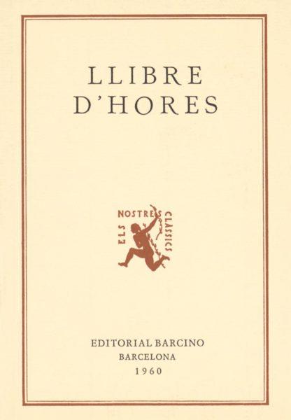 LLIBRE D'HORES | 9788472261914