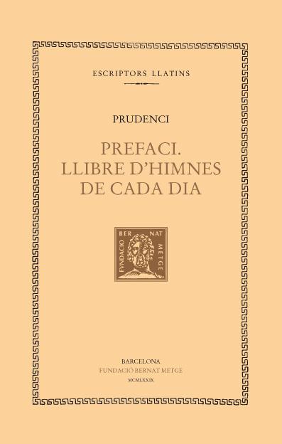 LLIBRE D'HIMNES DE CADA DIA | 9788472251540 | PRUDENCI