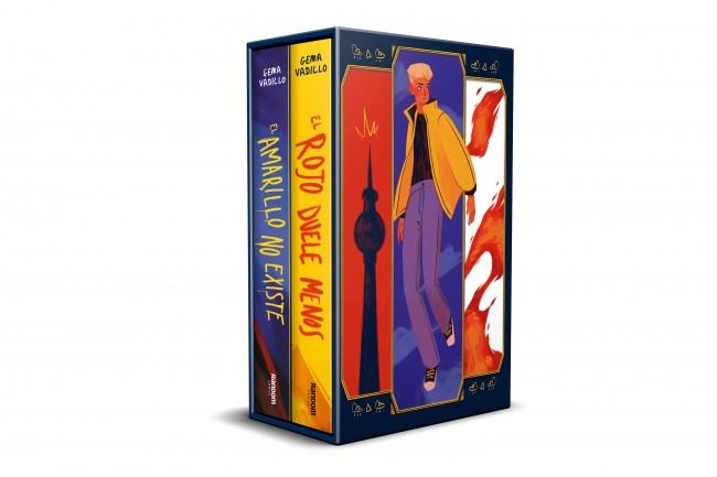 ESTUCHE BILOGÍA GEMA VADILLO : EL AMARILLO NO EXISTE | EL ROJO DUELE MENOS | 9788419441768 | VADILLO, GEMA