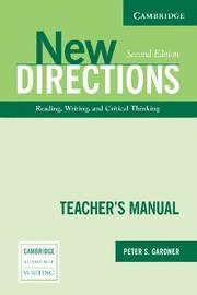 NEW DIRECTIONS TEACHER'S MANUAL 2ND EDITION | 9780521541732 | GARDNER, PETER S.