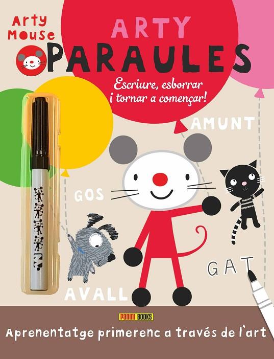 ARTY MOUSE PÀGINES ESBORRABLES. PARAULES | 9788413343327
