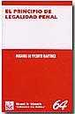 PRINCIPIO DE LEGALIDAD PENAL, EL | 9788484561118 | DE VICENTE MARTÍNEZ, ROSARIO
