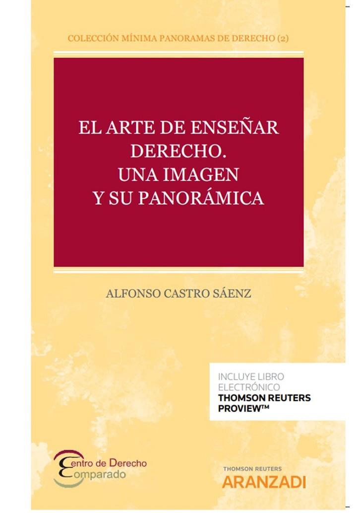 ARTE DE ENSEÑAR DERECHO EL. UNA IMAGEN Y SU PANORAMICA | 9788413450872 | CASTRO SAENZ, ALFONSO