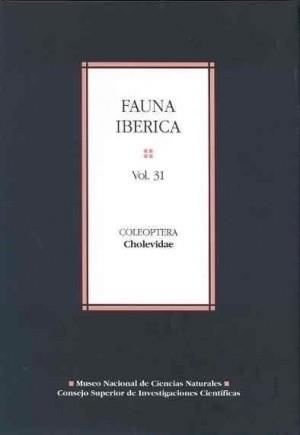 FAUNA IBÉRICA. VOL. 31. COLEOPTERA. CHOLEVIDAE | 9788400070106